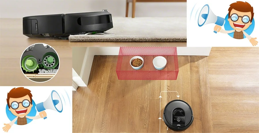 Клиенты довольны улучшениями, внесенными в iRobot Roomba i7+.