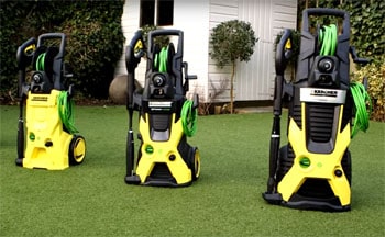 3 electric power washer models from the Karcher