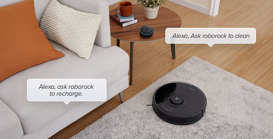 Roborock легко интегрируется с Alexa