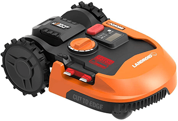 Worx WR150 — альтернативная модель для больших дворов.